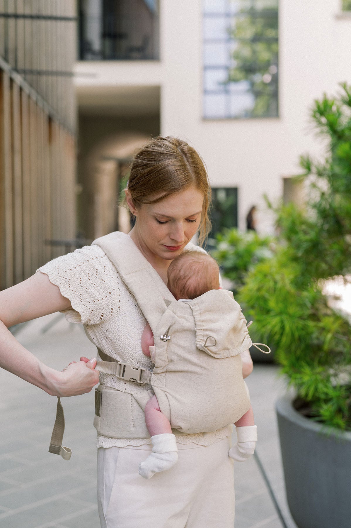 Baby Carrier Newborn (0+) Natural