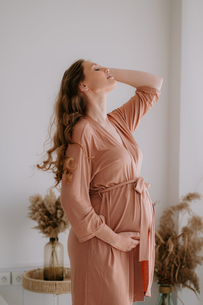 Robe for moms Light Brown 6