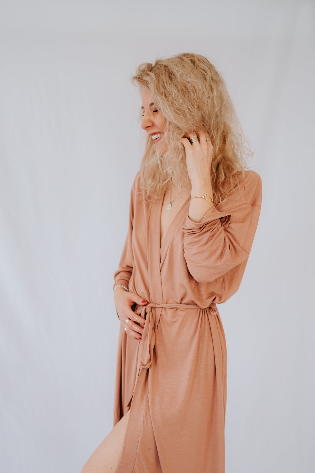 Robe for moms Light Brown 7